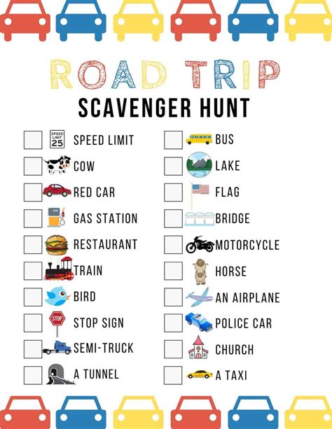30 Road Trip Games .